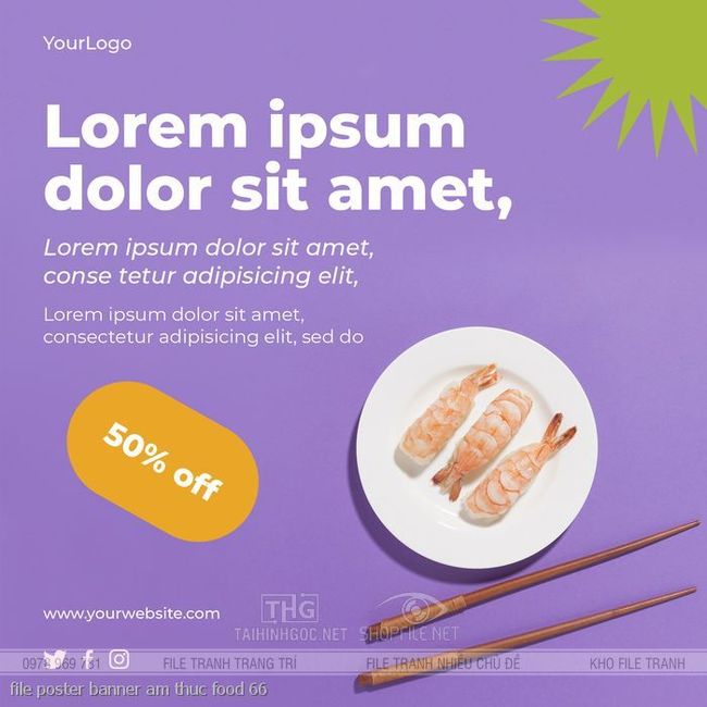 file poster banner am thuc food 70