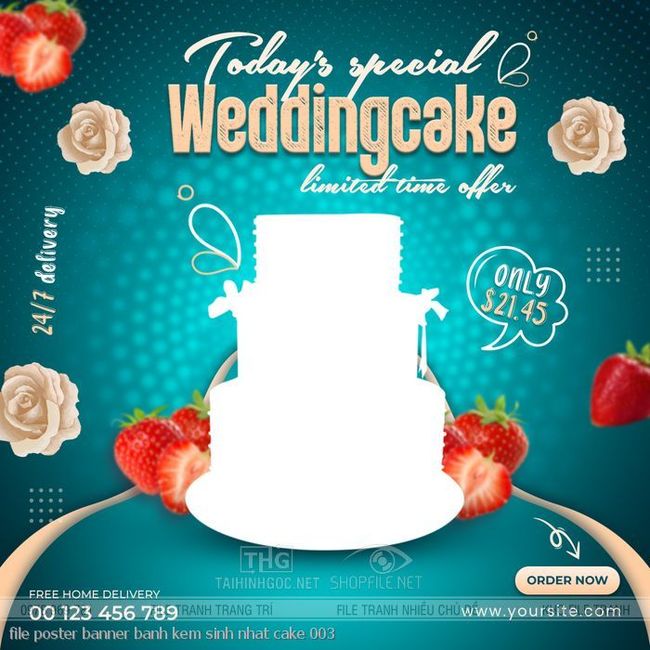 file poster banner banh kem sinh nhat cake 003