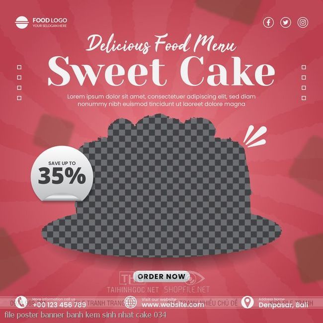 file poster banner banh kem sinh nhat cake 034