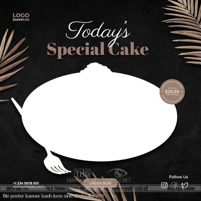 file poster banner banh kem sinh nhat cake 079