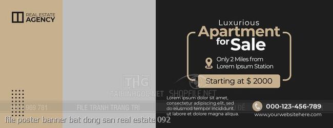 file poster banner bat dong san real estate 092