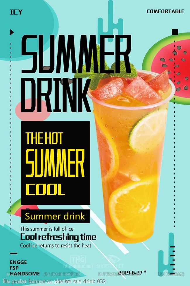 file poster banner ca phe tra sua drink 032