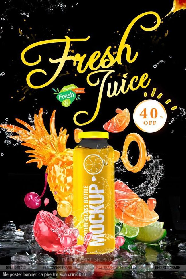 file poster banner ca phe tra sua drink 033