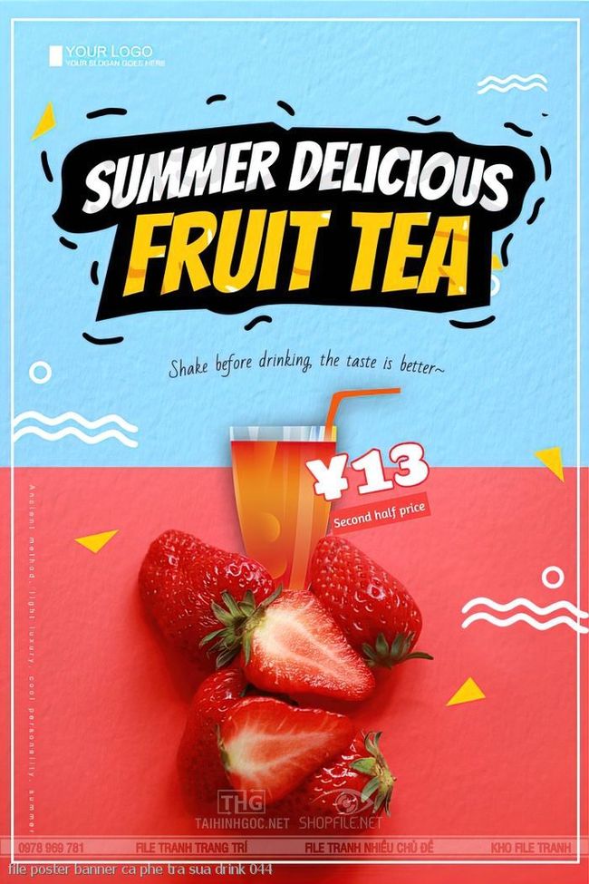 file poster banner ca phe tra sua drink 044