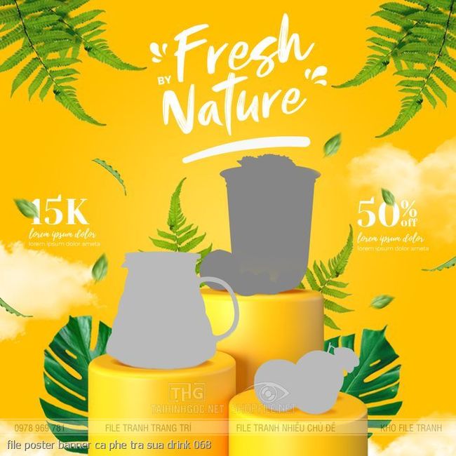 file poster banner ca phe tra sua drink 068