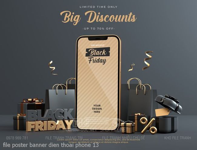 file poster banner dien thoai phone 13