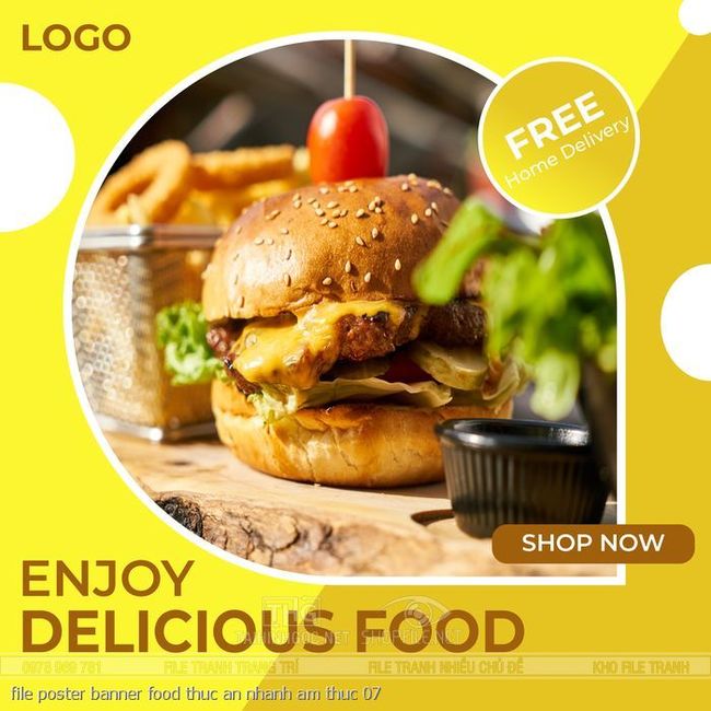file poster banner food thuc an nhanh am thuc 07