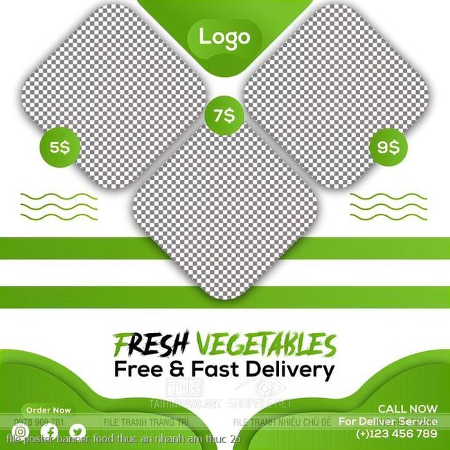 file poster banner food thuc an nhanh am thuc 25