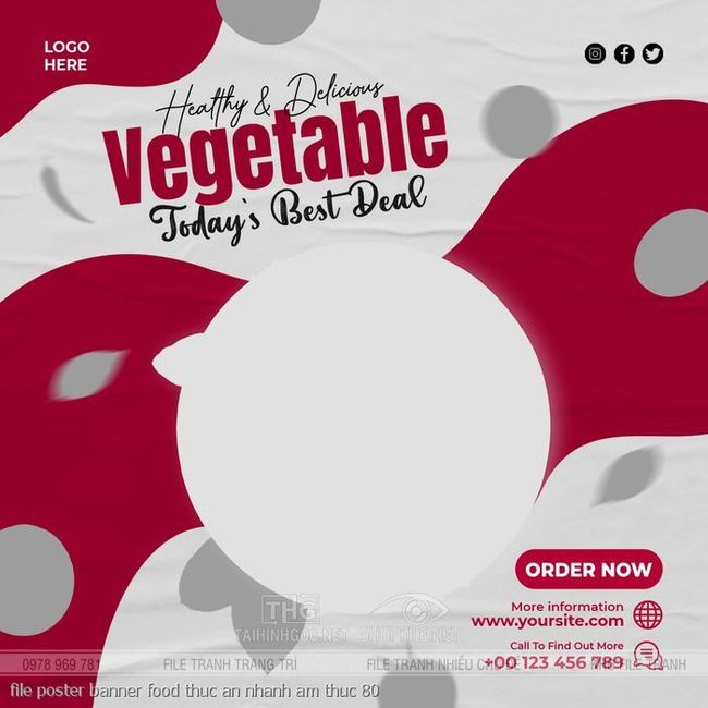 file poster banner food thuc an nhanh am thuc 80