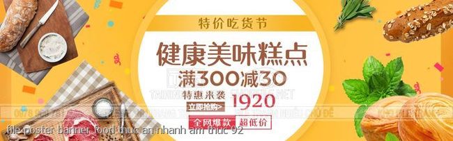 file poster banner food thuc an nhanh am thuc 92