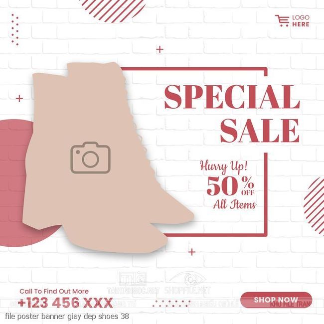file poster banner giay dep shoes 38