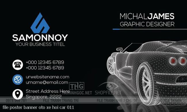 file poster banner oto xe hoi car 011