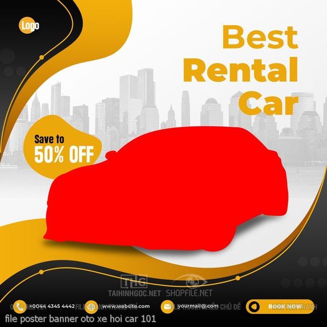 file poster banner oto xe hoi car 101