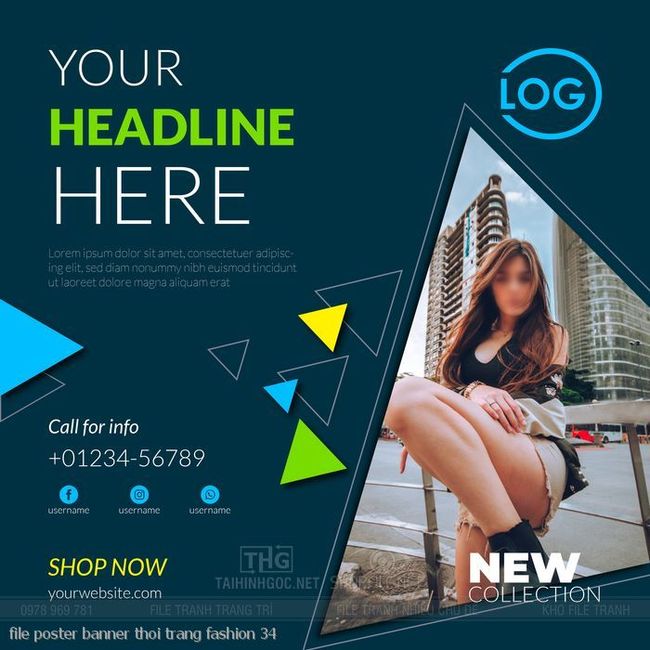 file poster banner thoi trang fashion 34