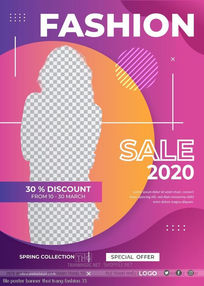 file poster banner thoi trang fashion 35
