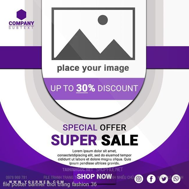 file poster banner thoi trang fashion 36