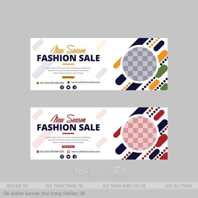 file poster banner thoi trang fashion 38