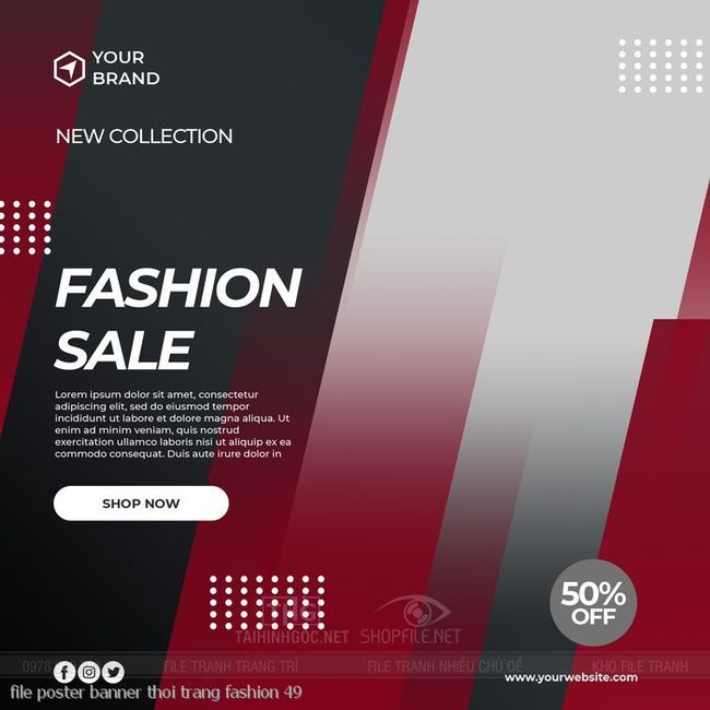 file poster banner thoi trang fashion 49