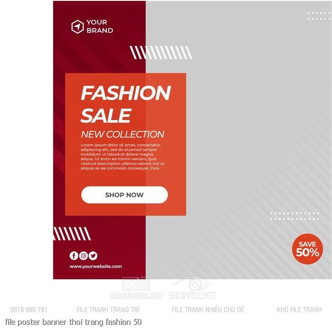 file poster banner thoi trang fashion 50