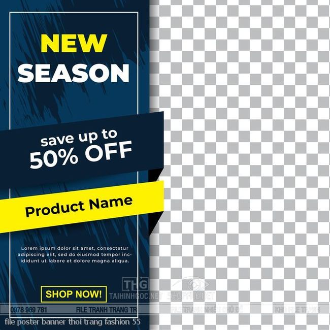 file poster banner thoi trang fashion 55