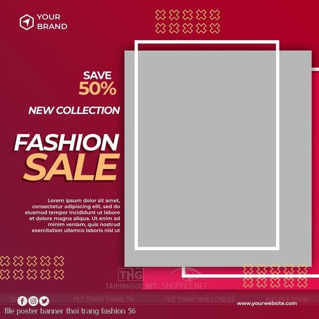file poster banner thoi trang fashion 56