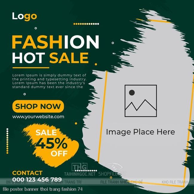 file poster banner thoi trang fashion 74