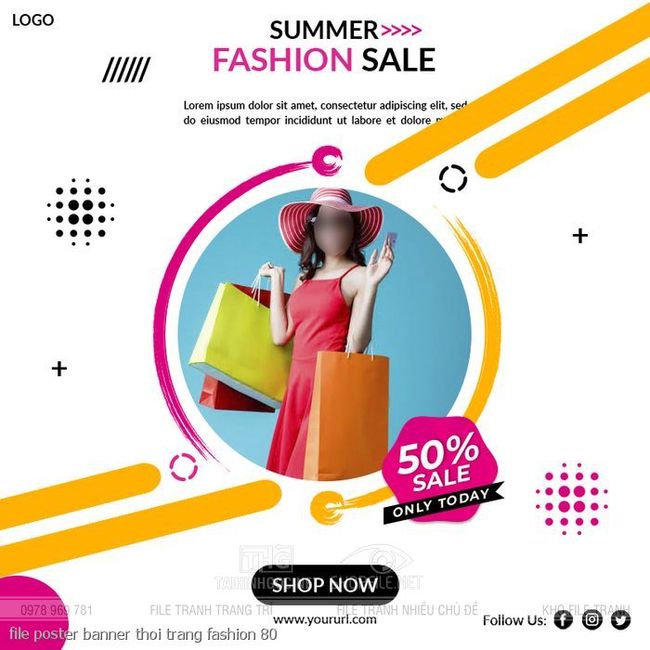 file poster banner thoi trang fashion 80
