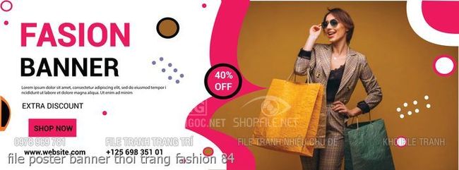 file poster banner thoi trang fashion 84
