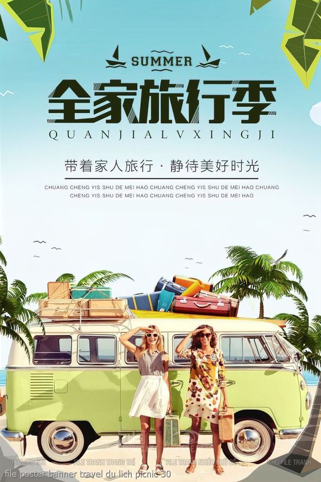file poster banner travel du lich picnic 30