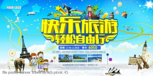 file poster banner travel du lich picnic 45