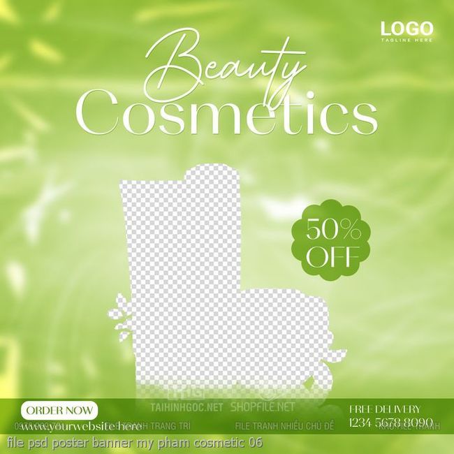 file psd poster banner my pham cosmetic 06