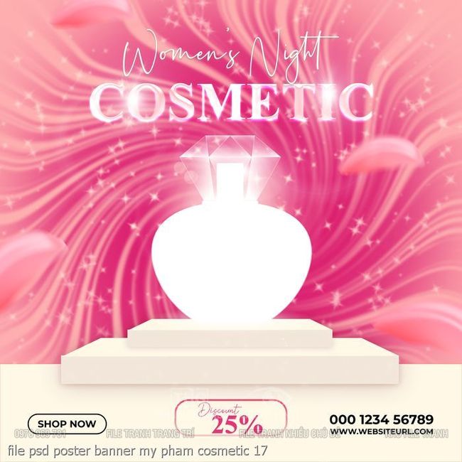 file psd poster banner my pham cosmetic 17