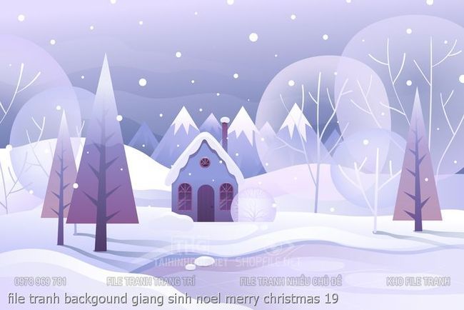 file tranh backgound giang sinh noel merry christmas 19