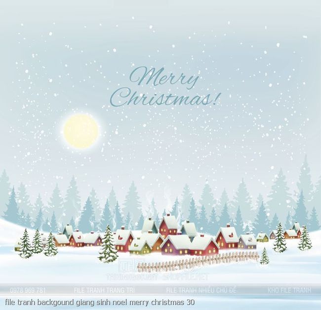 file tranh backgound giang sinh noel merry christmas 30