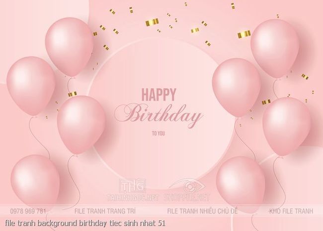 file tranh background birthday tiec sinh nhat 51
