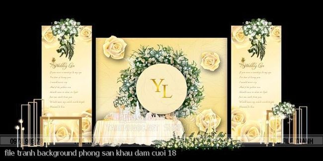 file tranh background phong san khau dam cuoi 18