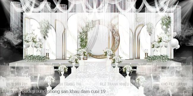 file tranh background phong san khau dam cuoi 19