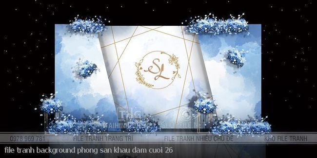 file tranh background phong san khau dam cuoi 26