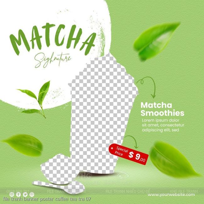 file tranh banner poster coffee tea tra 07