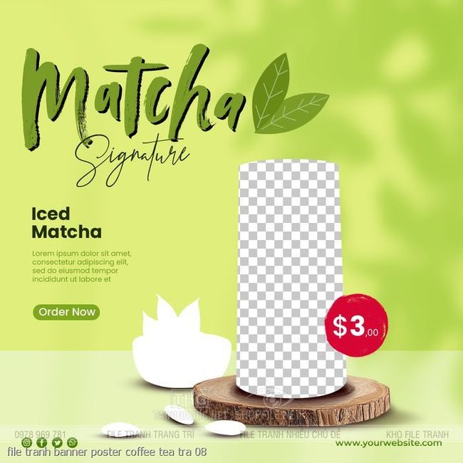 file tranh banner poster coffee tea tra 08