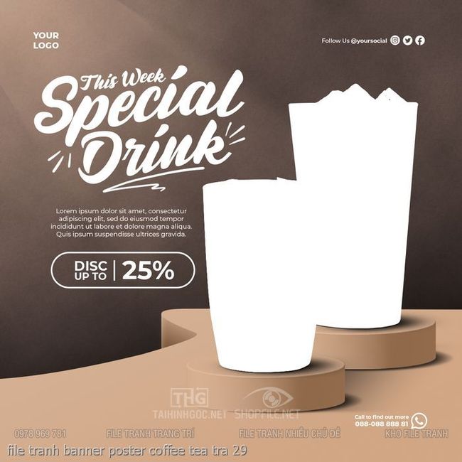 file tranh banner poster coffee tea tra 29