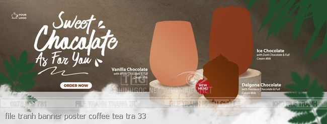 file tranh banner poster coffee tea tra 33