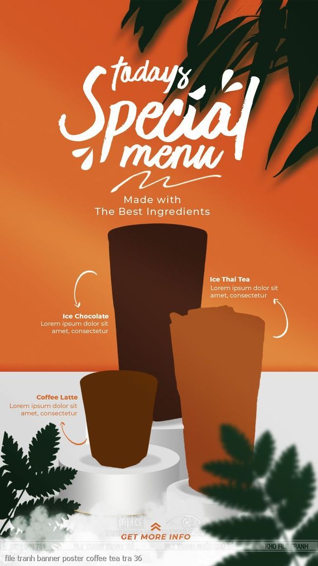 file tranh banner poster coffee tea tra 36