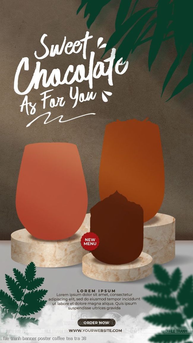 file tranh banner poster coffee tea tra 38