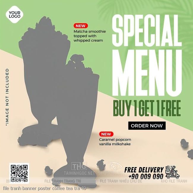 file tranh banner poster coffee tea tra 40