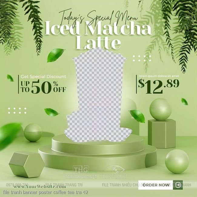 file tranh banner poster coffee tea tra 42