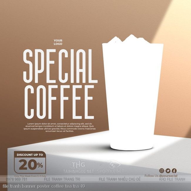 file tranh banner poster coffee tea tra 49