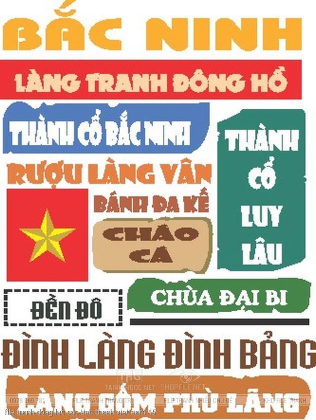 file tranh dong luc cac tinh thanh viet nam 45