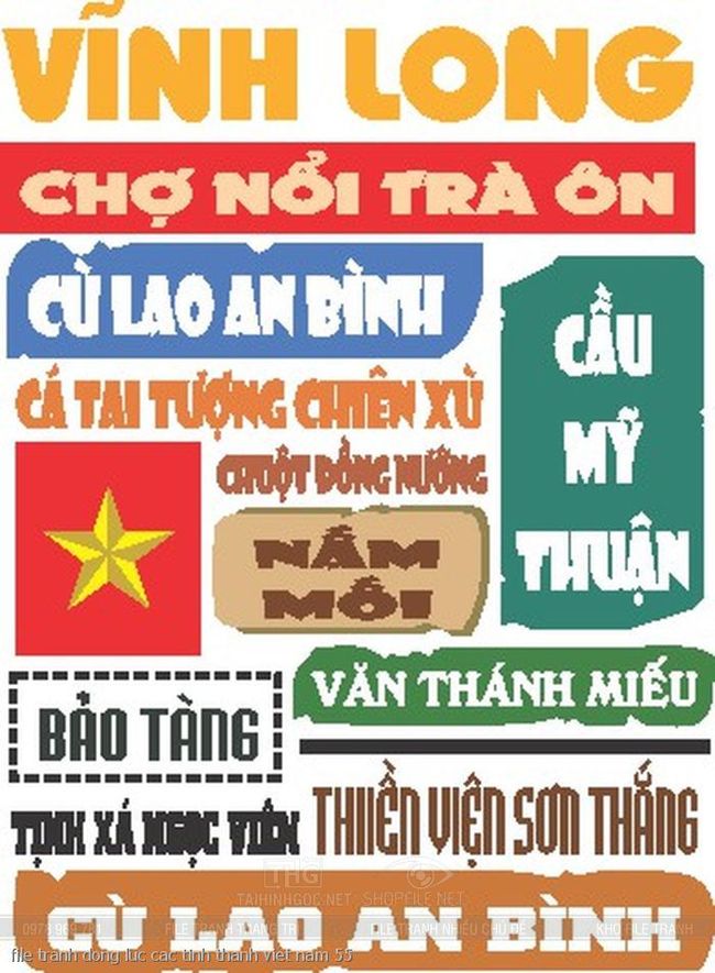 file tranh dong luc cac tinh thanh viet nam 55
