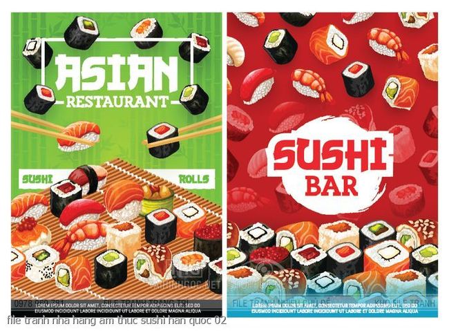 file tranh nha hang am thuc sushi han quoc 02